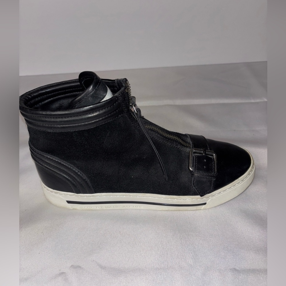 Marc by Marc Jacobs Women's Black BMX High Top Boot Sneakers Size 8.5